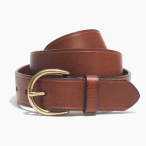 Madewell Medium Perfect Leather Belt XS